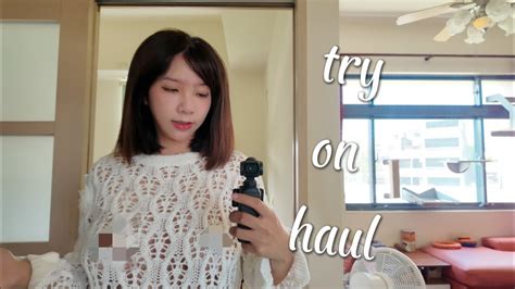 At Home Transparent Try On Haul